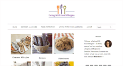 Desktop Screenshot of eatingwithfoodallergies.com